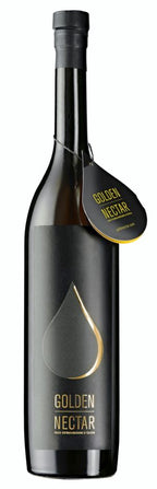 Large 750ml bottle of Picholine Golden Nectar, Organic, Extra Virgin, Olive Oil in dark glass container 